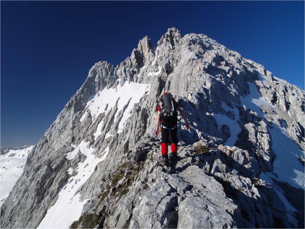 10min nach dem Verlassen der Hütte