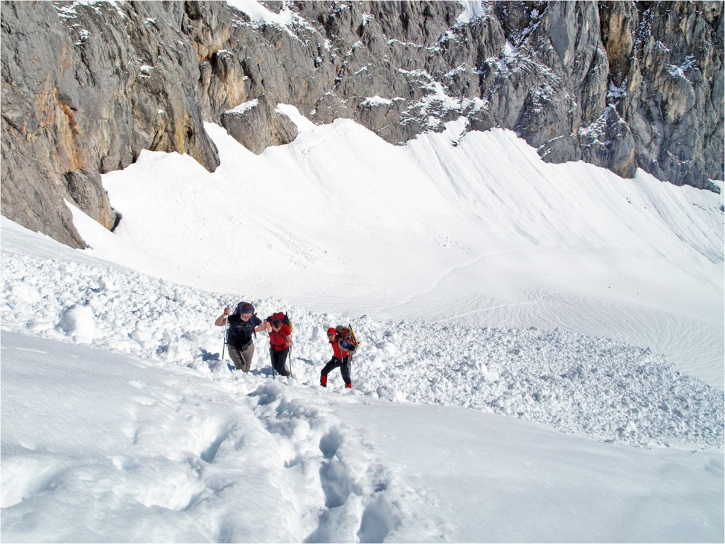 auf dem Höllentalferner