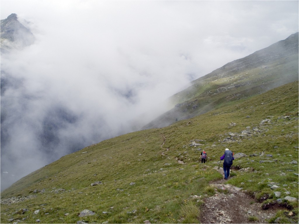 Abstieg übers Ölgrubenjoch wieder zum Gepatschsee