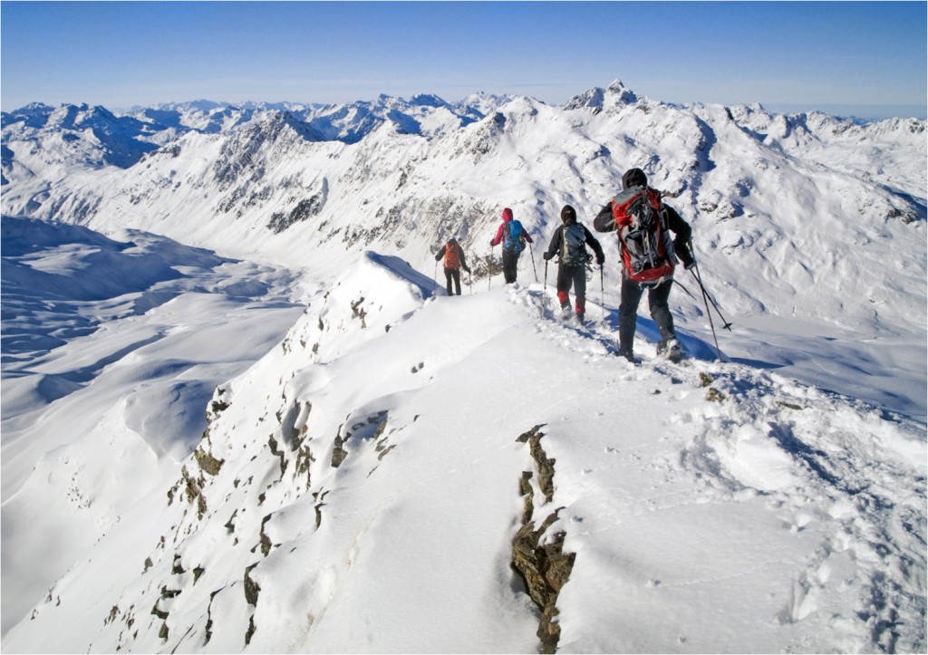 Schneeschuhwandern in Montafon