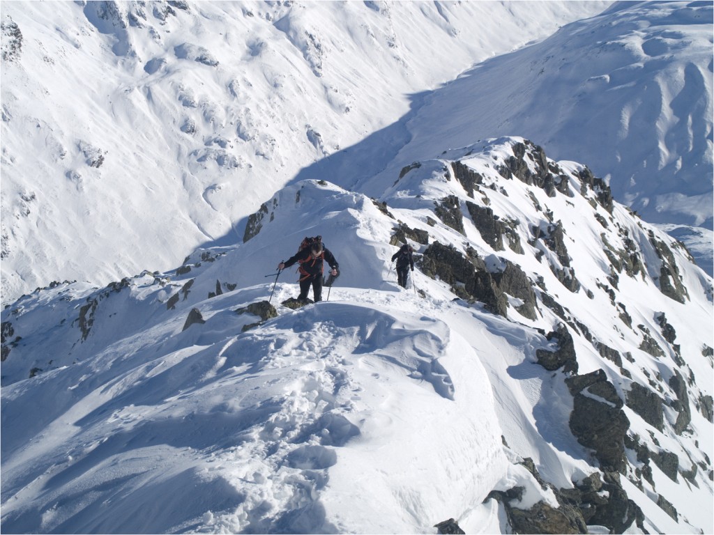 ltzte Meter zum Valschavierkopf