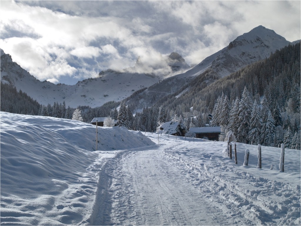 geräumter Aufstieg zur Lindauer Hütte