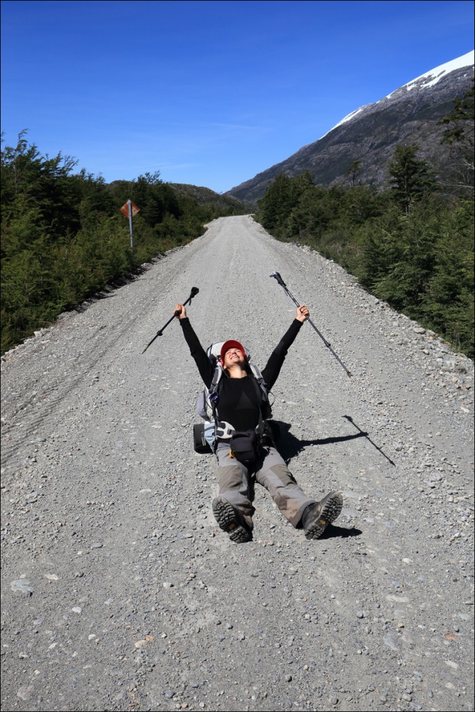 Geschafft bis zur Carretera Austral! Gerettet! (Foto: Frank N.)